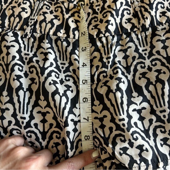 Swell Black and Cream Low Rise, Surf, Boho, Lightweight, Patterned Shorts - Picture 9 of 10